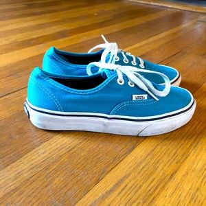 Turquoise Vans